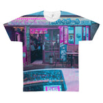 Chinese Storefront Vaporwave Tee - BernardoModa