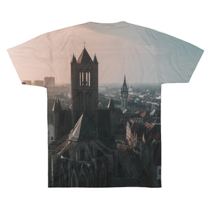 Medival Europe Allover Print Tee - BernardoModa