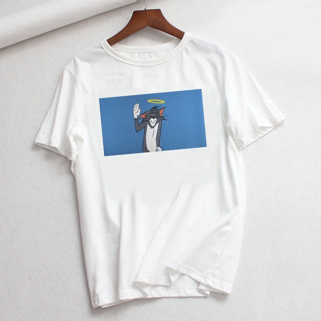 Tom And Jerry "Taking Pills" Meme Tee's - BernardoModa