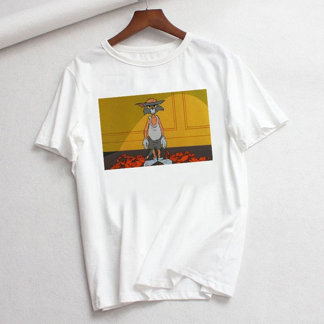 Tom And Jerry "Taking Pills" Meme Tee's - BernardoModa