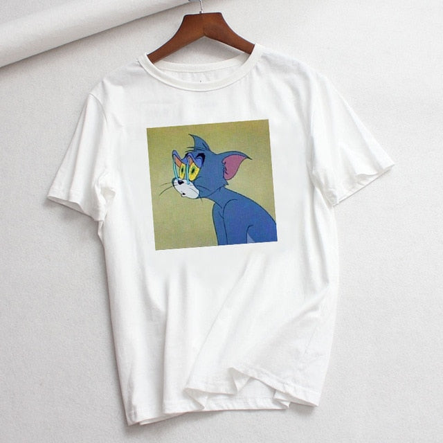 Tom And Jerry "Taking Pills" Meme Tee's - BernardoModa