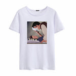 Disney Princess Middle finger White Tee - BernardoModa