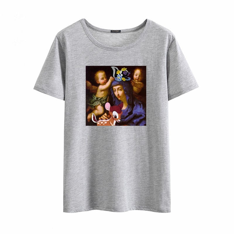 Mona Lisa  Lollipop Casual Tee - BernardoModa