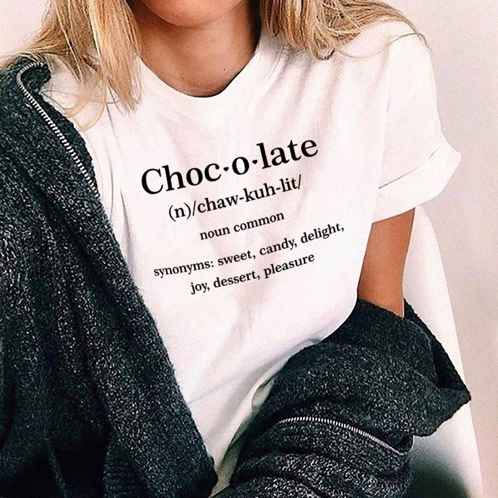 Chocolate Definition Aesthetics Tee Shirt