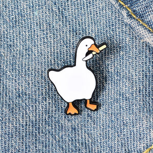 Honk Duck  Goose Game Funny MEME Pin