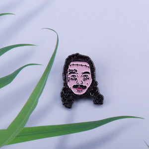 Rapper Post Malone Pin Music Art Jewelry Gift for Hip Hop Fan Pin