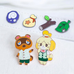 Animal Crossing NPC Island Tom Nook Enamel Pin Gift