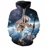 Universe Smoke Cloud Sweatshirt Streetwear Hoodie Allover Print - BernardoModa