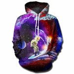 Universe Smoke Cloud Sweatshirt Streetwear Hoodie Allover Print - BernardoModa