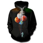 Universe Smoke Cloud Sweatshirt Streetwear Hoodie Allover Print - BernardoModa