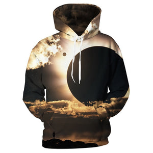 Universe Smoke Cloud Sweatshirt Streetwear Hoodie Allover Print - BernardoModa