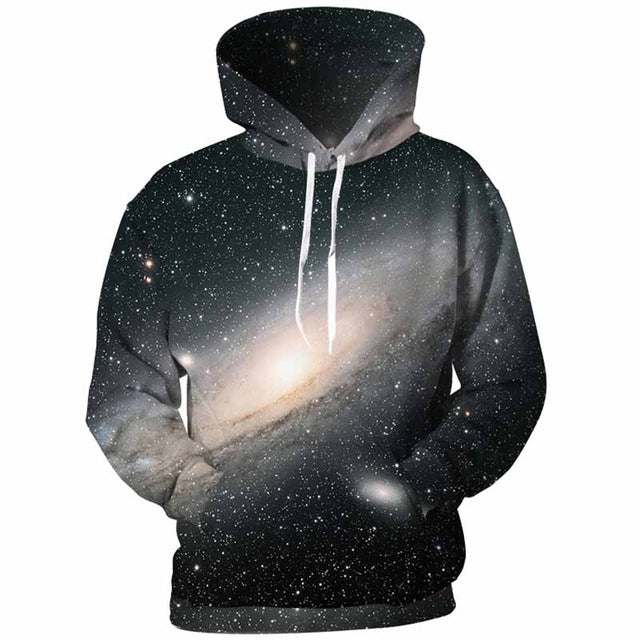 Universe Smoke Cloud Sweatshirt Streetwear Hoodie Allover Print - BernardoModa