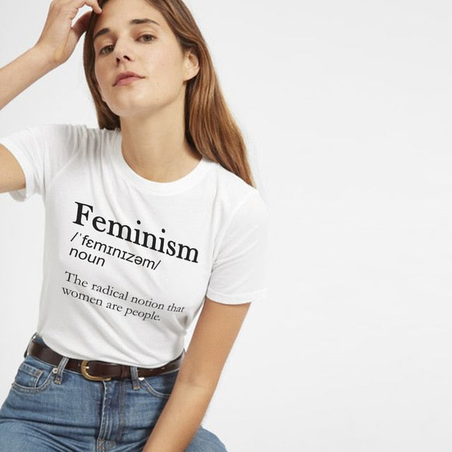 Feminism Definition T-Shirt Womens Rights Fashion Unisex Tee t shirt - BernardoModa