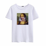 Mona Lisa  Lollipop Casual Tee - BernardoModa